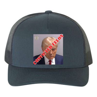 Trump Convicted Felon Yupoong Adult 5-Panel Trucker Hat