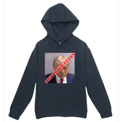 Trump Convicted Felon Urban Pullover Hoodie