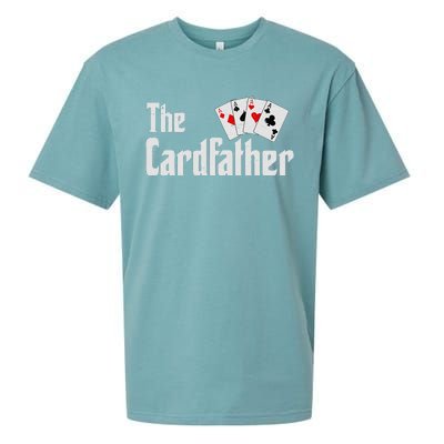 The Card Father Poker Game Cards Playing Dad FatherS Dad Sueded Cloud Jersey T-Shirt