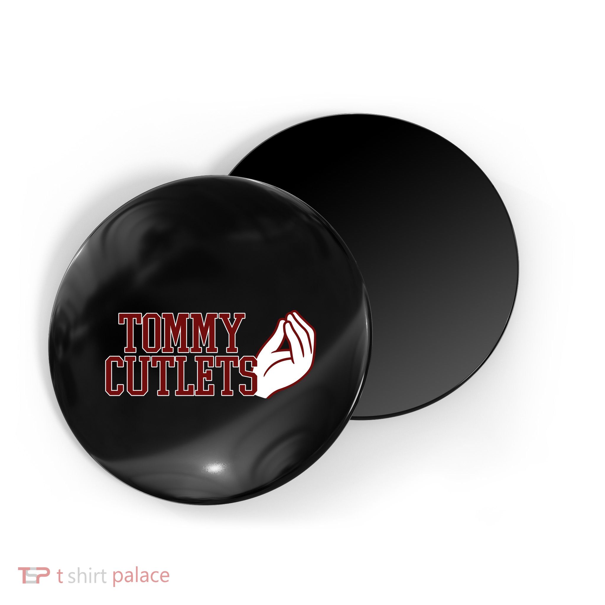Tommy Cutlets Football Quarterback Italian Hand Magnet