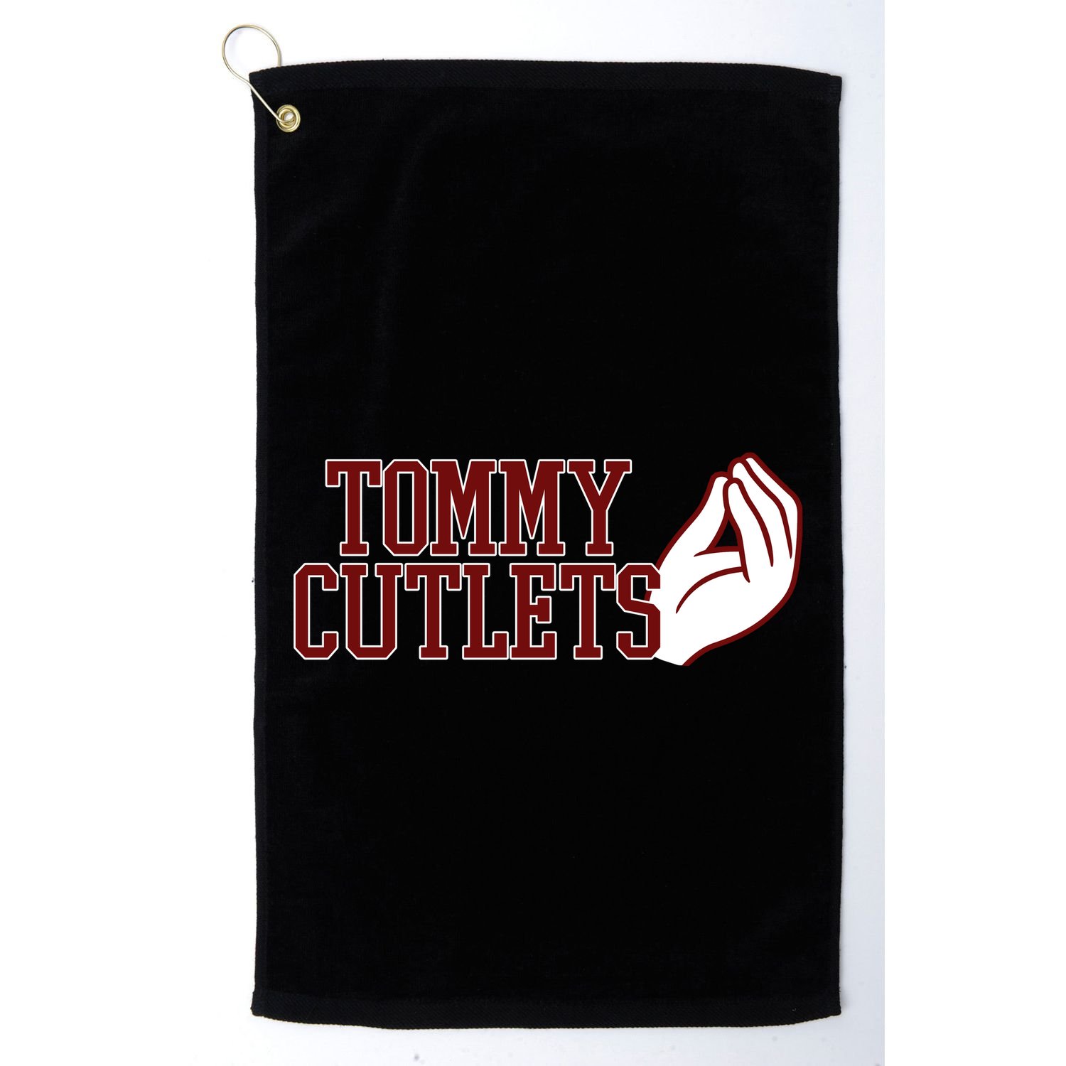 Tommy Cutlets Football Quarterback Italian Hand Golf Towel