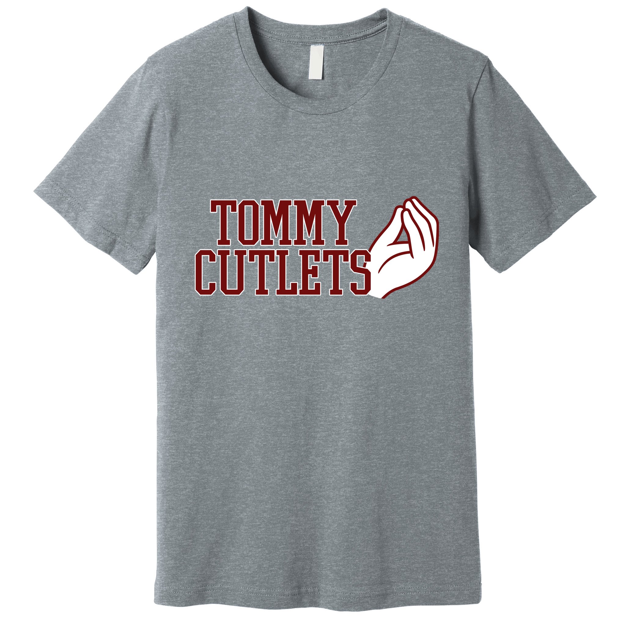 Tommy Cutlets Football Quarterback Italian Hand Premium T-Shirt