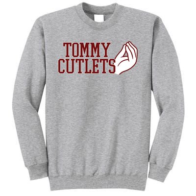 Tommy Cutlets Football Quarterback Italian Hand Tall Sweatshirt