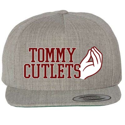 Tommy Cutlets Football Quarterback Italian Hand Wool Snapback Cap