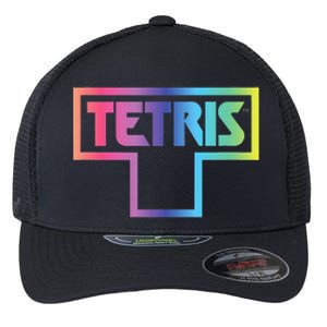 Tetris Color Fade Logo Flexfit Unipanel Trucker Cap