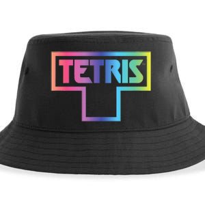 Tetris Color Fade Logo Sustainable Bucket Hat