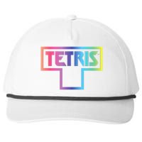 Tetris Color Fade Logo Snapback Five-Panel Rope Hat