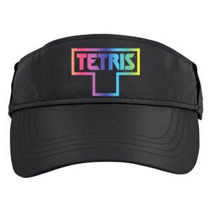 Tetris Color Fade Logo Adult Drive Performance Visor