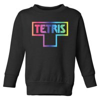 Tetris Color Fade Logo Toddler Sweatshirt