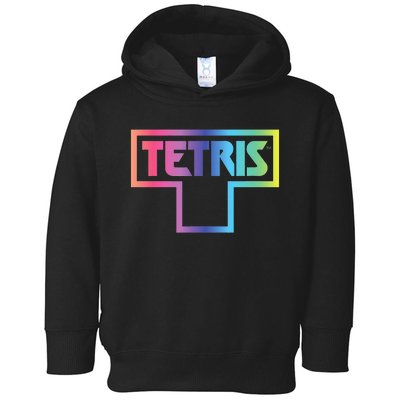 Tetris Color Fade Logo Toddler Hoodie