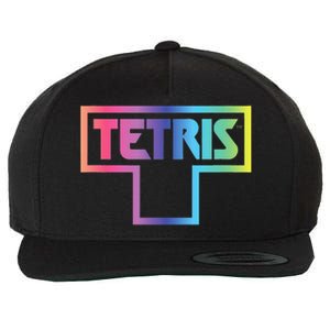 Tetris Color Fade Logo Wool Snapback Cap