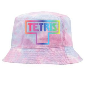 Tetris Color Fade Logo Tie-Dyed Bucket Hat