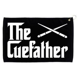 The Cue Father Funny Pool Billiards Player Gift Grommeted Golf Towel