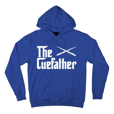 The Cue Father Funny Pool Billiards Player Gift Hoodie