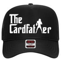 The Cardfather Funny Football Card Collector Trading Cards High Crown Mesh Back Trucker Hat