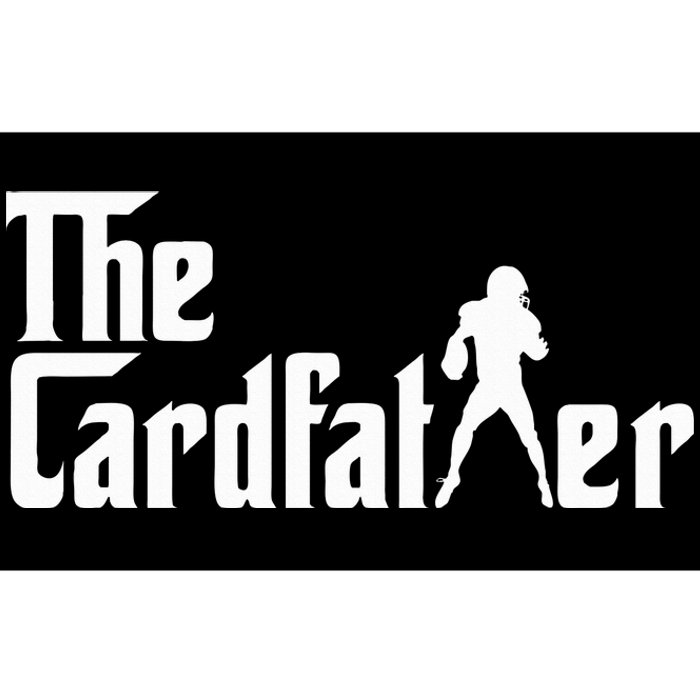 The Cardfather Funny Football Card Collector Trading Cards Bumper Sticker