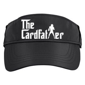 The Cardfather Funny Football Card Collector Trading Cards Adult Drive Performance Visor