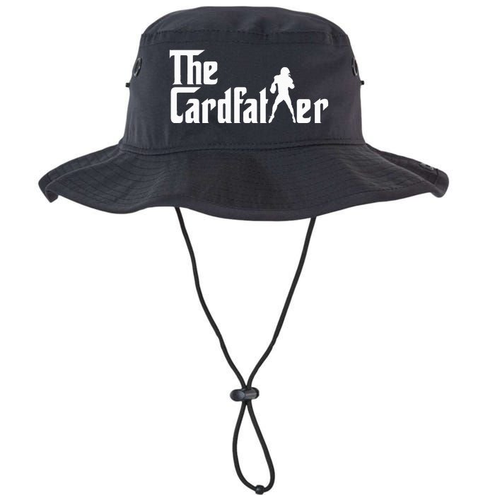 The Cardfather Funny Football Card Collector Trading Cards Legacy Cool Fit Booney Bucket Hat