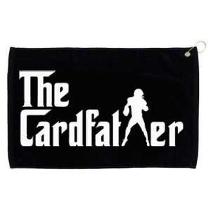 The Cardfather Funny Football Card Collector Trading Cards Grommeted Golf Towel