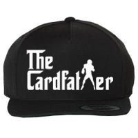 The Cardfather Funny Football Card Collector Trading Cards Wool Snapback Cap