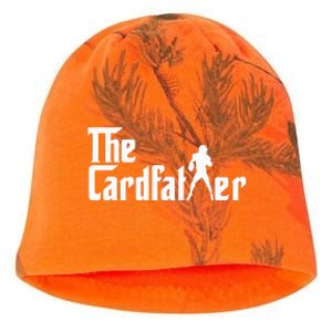 The Cardfather Funny Football Card Collector Trading Cards Kati - Camo Knit Beanie