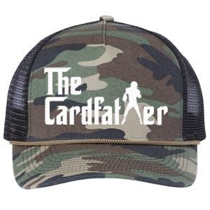 The Cardfather Funny Football Card Collector Trading Cards Retro Rope Trucker Hat Cap