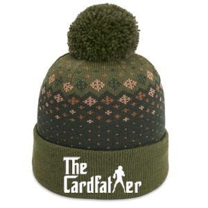 The Cardfather Funny Football Card Collector Trading Cards The Baniff Cuffed Pom Beanie