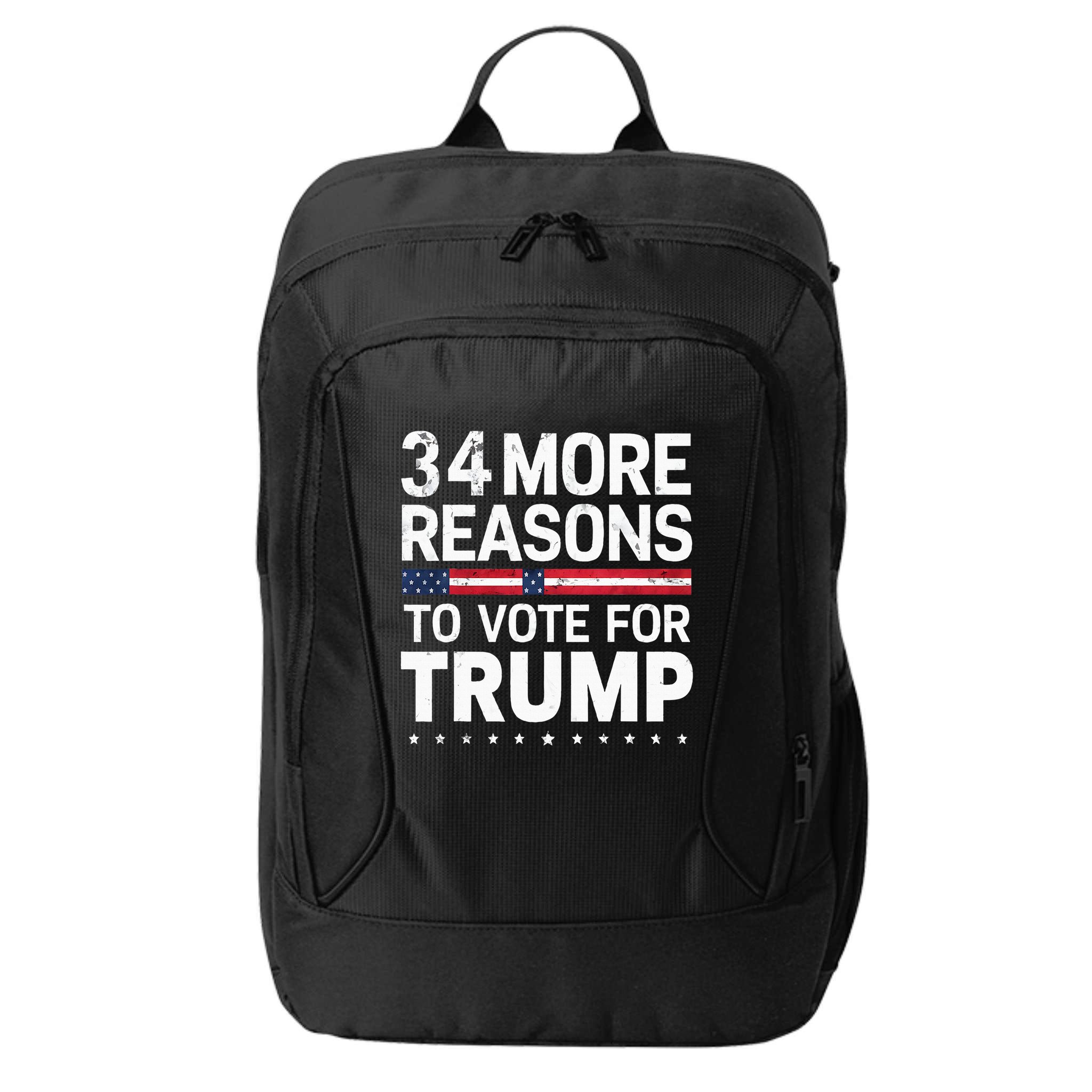 Trump Convicted Felon 34 More Reasons To Vote City Backpack