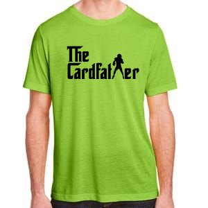 The Cardfather Funny Football Card Collector Trading Cards Adult ChromaSoft Performance T-Shirt