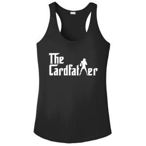 The Cardfather Funny Football Card Collector Trading Cards Ladies PosiCharge Competitor Racerback Tank