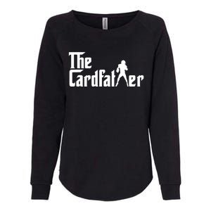 The Cardfather Funny Football Card Collector Trading Cards Womens California Wash Sweatshirt