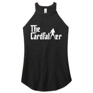 The Cardfather Funny Football Card Collector Trading Cards Women's Perfect Tri Rocker Tank