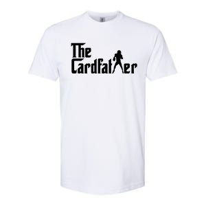 The Cardfather Funny Football Card Collector Trading Cards Softstyle CVC T-Shirt