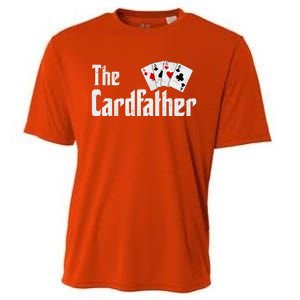 The Card Father Poker Game Cards Cooling Performance Crew T-Shirt