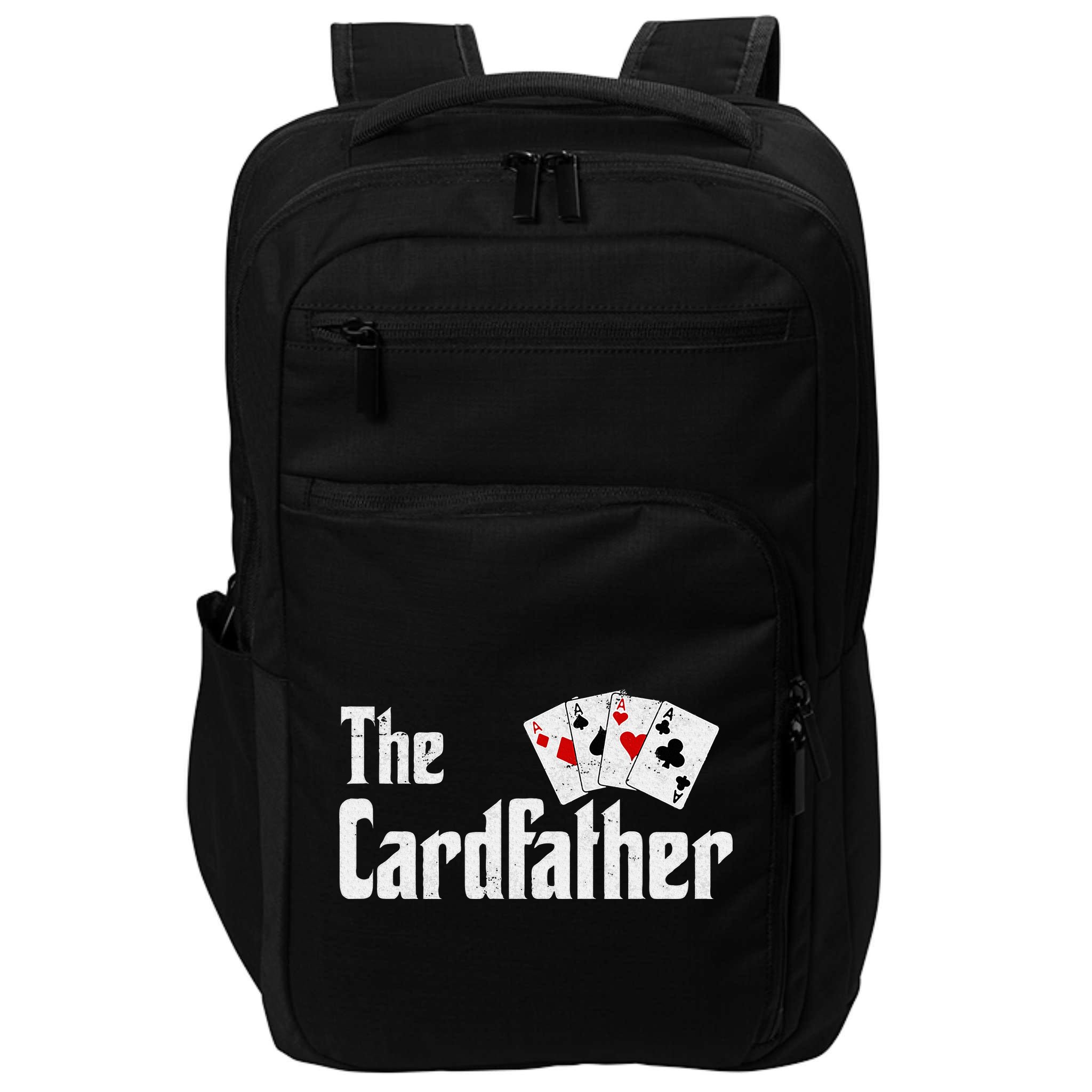 The Card Father Poker Game Cards Impact Tech Backpack