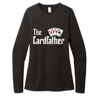 The Card Father Poker Game Cards Womens CVC Long Sleeve Shirt