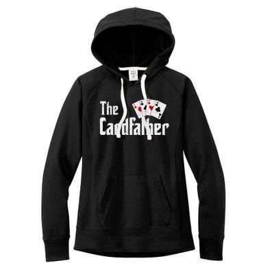 The Card Father Poker Game Cards Women's Fleece Hoodie