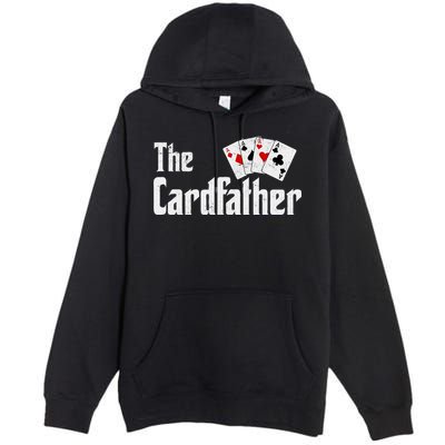 The Card Father Poker Game Cards Premium Pullover Hoodie