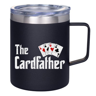 The Card Father Poker Game Cards 12oz Stainless Steel Coffee Mug