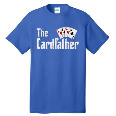 The Card Father Poker Game Cards Tall T-Shirt