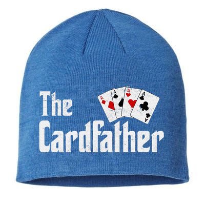 The Card Father Poker Game Cards Sustainable Beanie