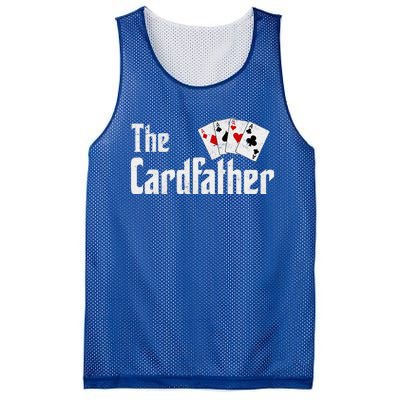 The Card Father Poker Game Cards Mesh Reversible Basketball Jersey Tank