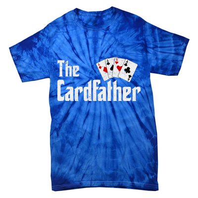 The Card Father Poker Game Cards Tie-Dye T-Shirt