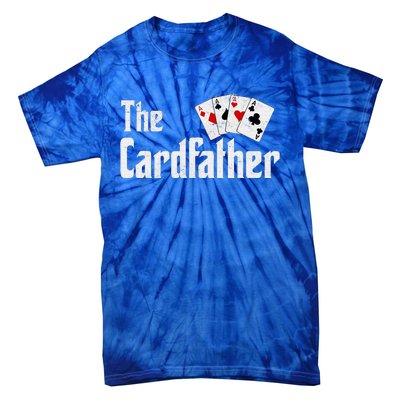 The Card Father Poker Game Cards Tie-Dye T-Shirt