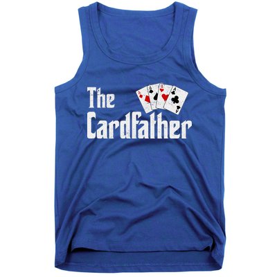 The Card Father Poker Game Cards Tank Top