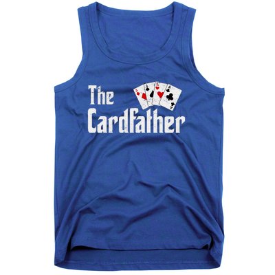 The Card Father Poker Game Cards Tank Top