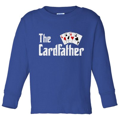 The Card Father Poker Game Cards Toddler Long Sleeve Shirt