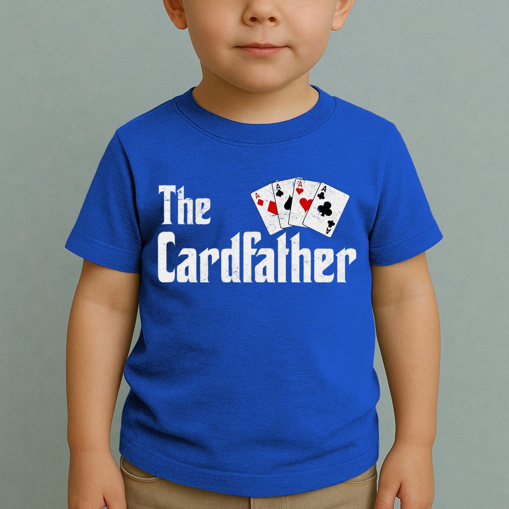 The Card Father Poker Game Cards Toddler T-Shirt
