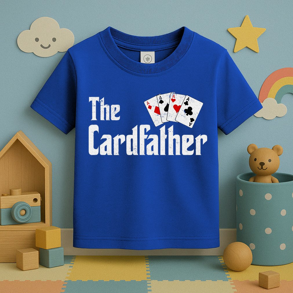 The Card Father Poker Game Cards Toddler T-Shirt
