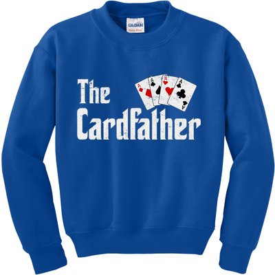 The Card Father Poker Game Cards Kids Sweatshirt